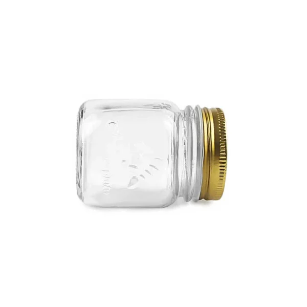 150ml Clear Mason Jar With Gold Lids 5oz Glass Food Jars - Image 3
