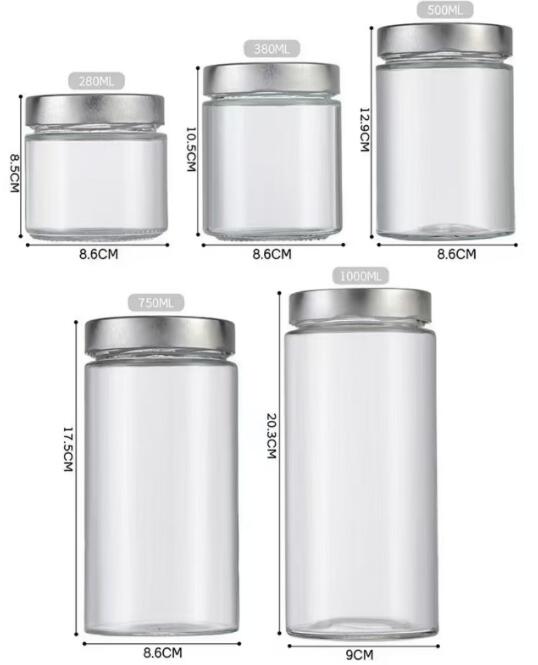 180ml Candy Glass Storage Jar 3 180ml Candy Glass Storage Jar - Image 3