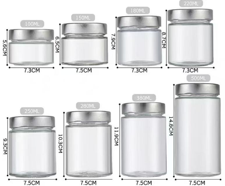 180ml Candy Glass Storage Jar 4 180ml Candy Glass Storage Jar - Image 4