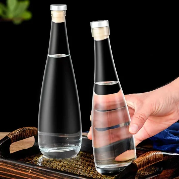 500ml High-quality Juice Glass Bottles With Cork - Image 4