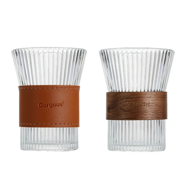Reusable custom glass with lid