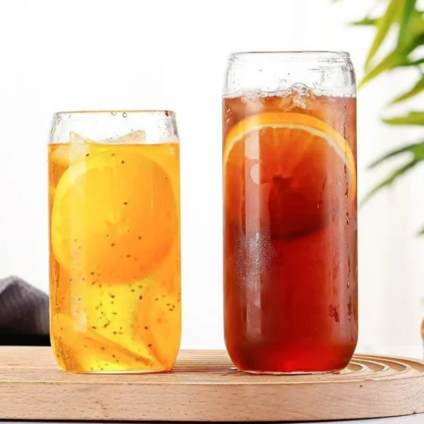 Food Grade 16oz Glass Cup 12oz Drinking Clear Glass Mug - Image 3