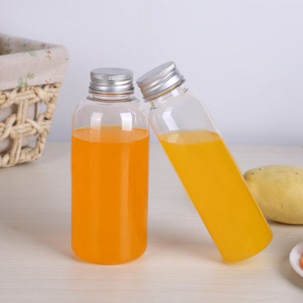 Customized Clear Amber Boston Round Glass Bottle - Image 6