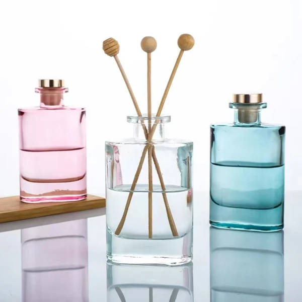 200ml Amber  Air Freshener Reed Diffuser Glass Bottle - Image 2