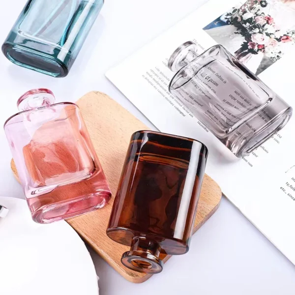 200ml Amber  Air Freshener Reed Diffuser Glass Bottle - Image 4