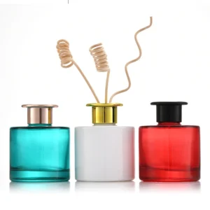 Decoration 50ml Glass diffuser Bottle with Stick Diffuser