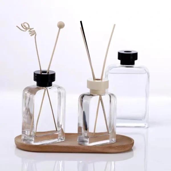 Luxury Unique 120ml  Decor Glass Reed Diffuser Set for Home - Image 5