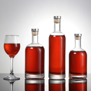 Wholesale glass wine bottles with corks