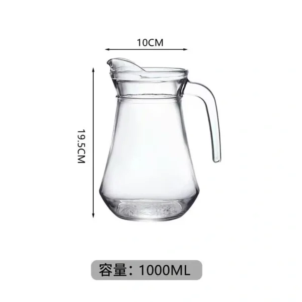 Wholesale glass cold water jug high temperature resistant - Image 3