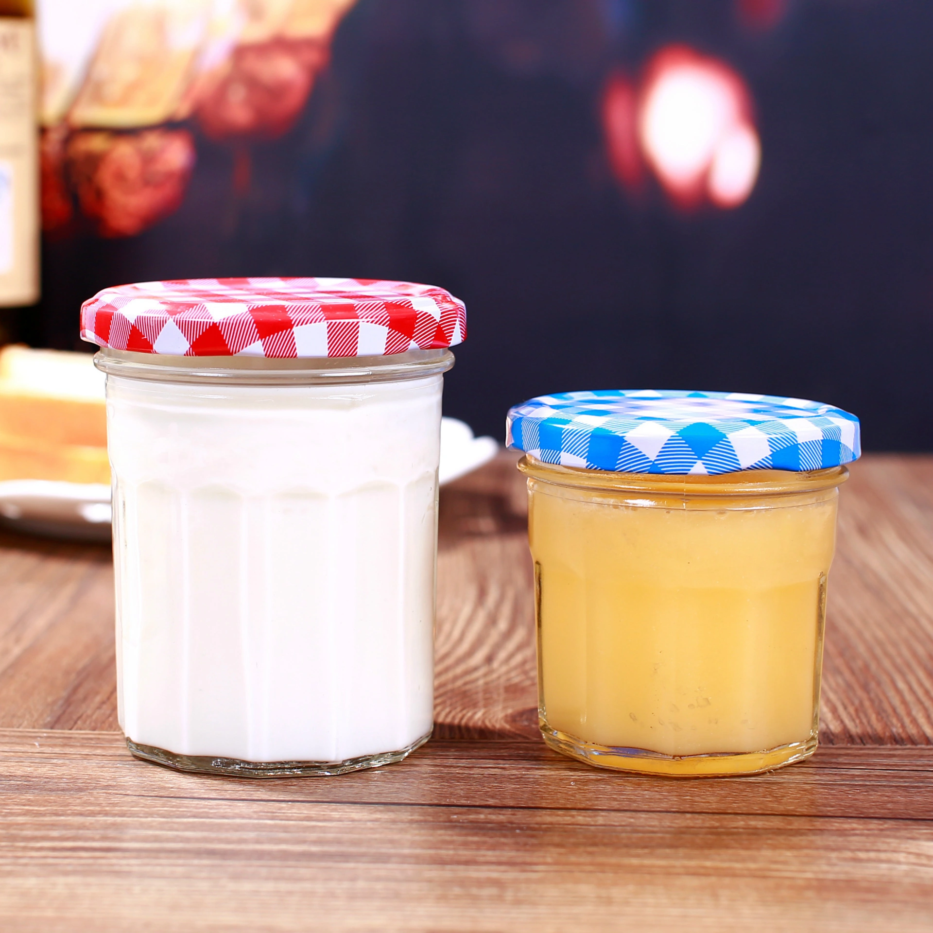 Top Seller Glass Jam Jars Glass With Lid Storage Pickles Jar For Food 4 Top Seller Glass Jam Jars Glass With Lid Storage Pickles Jar For Food - Image 4