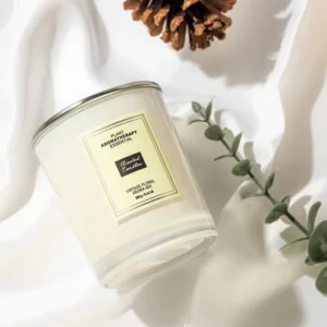 Custom Logo Luxury Candle Jars With Bamboo Wooden Lid 6 2 19