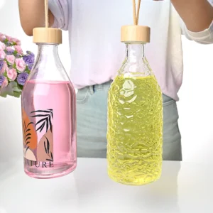 Reusable Water Glass Bottle Large Capacity 12 2 23