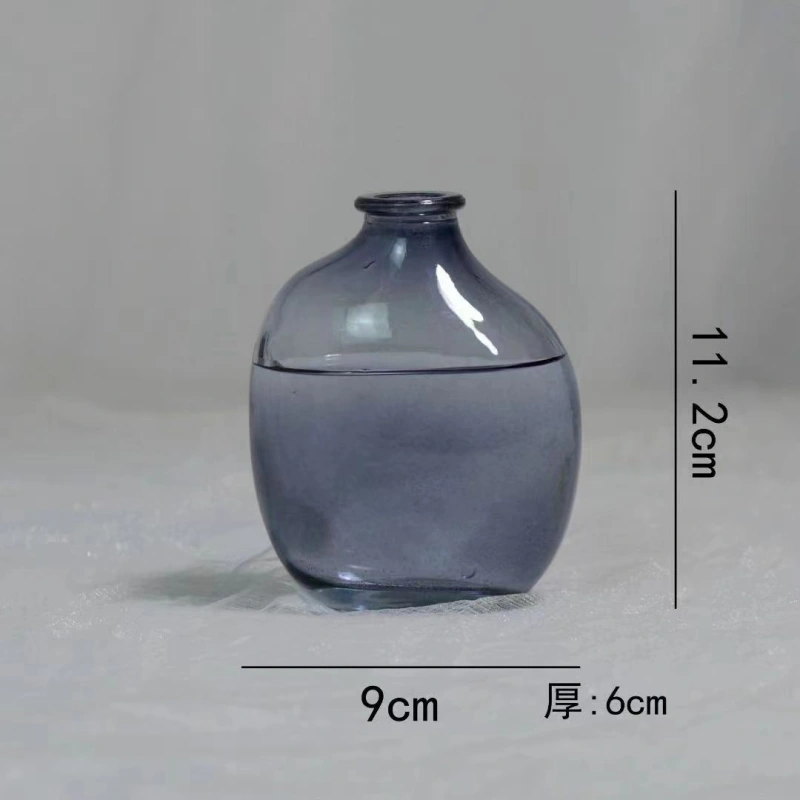 Glass Vase Clear Crystal Tabletop Decor for Home 3 Glass Vase Clear Crystal Tabletop Decor for Home - Image 3