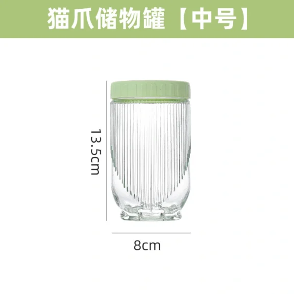 Hot selling 1000ml clear glass jar with lid - Image 3