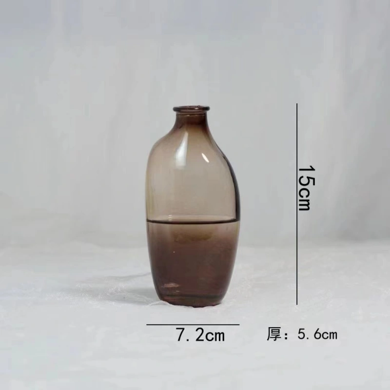 Glass Vase Clear Crystal Tabletop Decor for Home 4 Glass Vase Clear Crystal Tabletop Decor for Home - Image 4