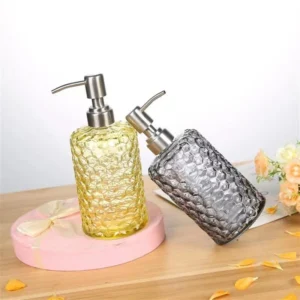 Luxury 500ml Glass Hand Soap Dispenser Bottle 6 2 8