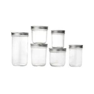 100ml-1000ml Caviar Glass Jar for Honey Pickle