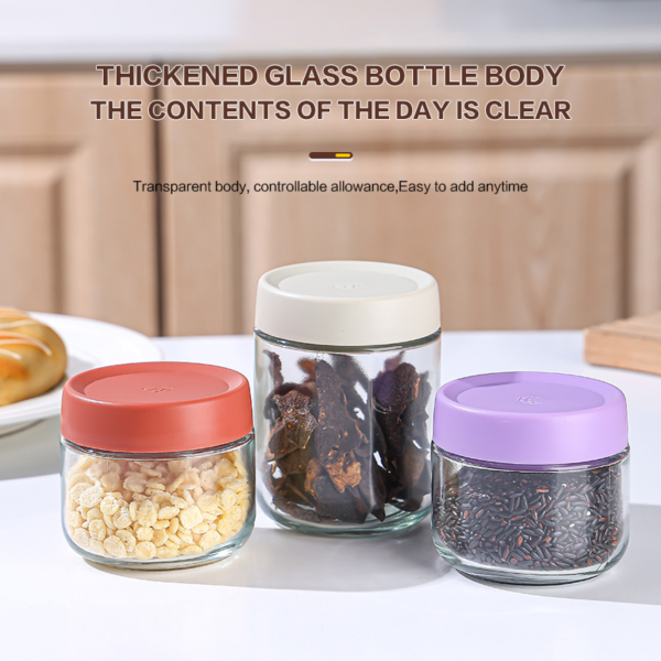Stackable Storage Jars With Custom Lids | Hua Jing