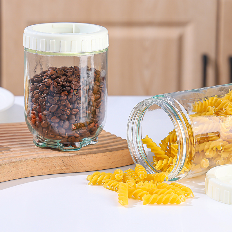 Stackable Storage Tanks Glass Jar 3 Stackable Storage Tanks Glass Jar - Image 3