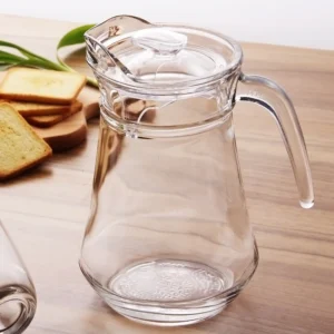 Wholesale glass cold water jug high temperature resistant