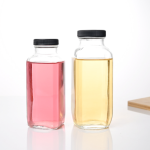 500ml Empty Juice Beverage Bottles with Screw Plastic Cap