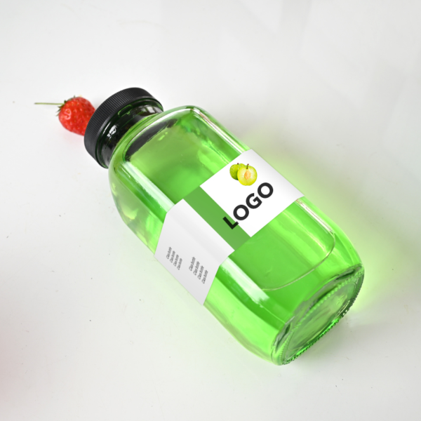 500ml Empty Juice Beverage Bottles with Screw Plastic Cap - Image 5