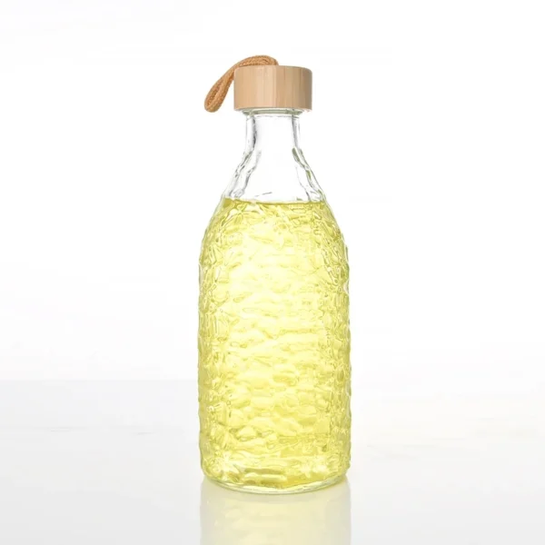 1L Glass Water Bevarage Bottle - Image 2