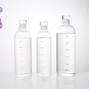 Time Scale Water Glass Travel Water Bottle Drinking Cup