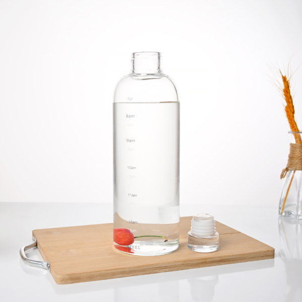 Time Scale Water Glass Travel Water Bottle Drinking Cup - Image 4