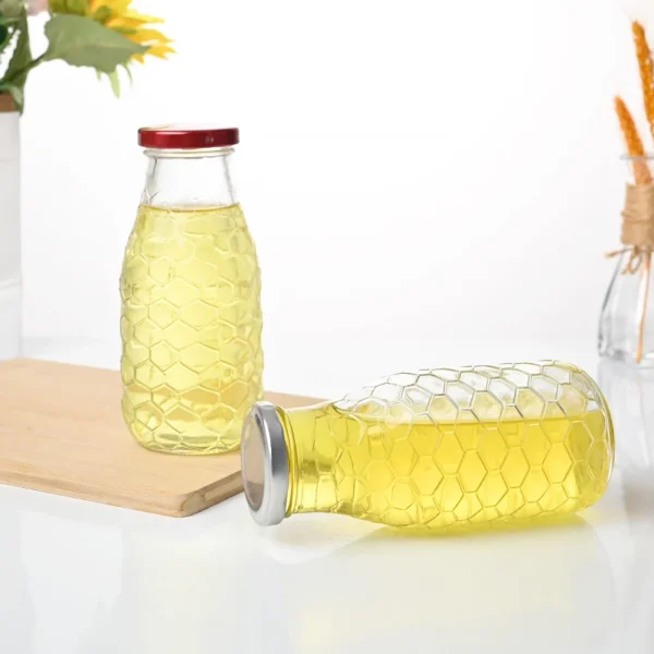 Customized 300ml Glass Honey Jar - Image 2