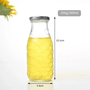 Customized 300ml Glass Honey Jar 11 DSC 6247