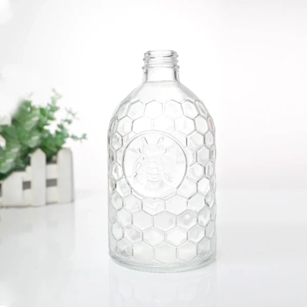 Customized 500ml Glass Honey Bottle - Image 4
