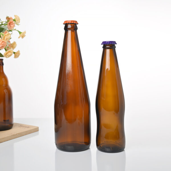 Large capacity Amber Color Beer Bottle - Image 3