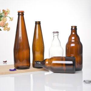 Large capacity Amber Color Beer Bottle