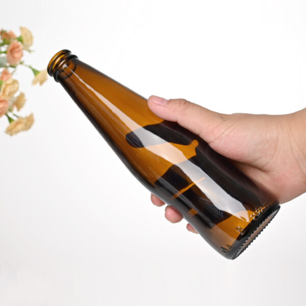 Large capacity Amber Color Beer Bottle - Image 4