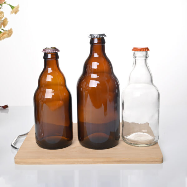 Large capacity Amber Color Beer Bottle - Image 5