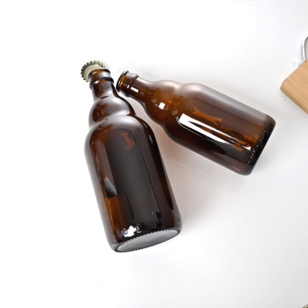 Large capacity Amber Color Beer Bottle - Image 6