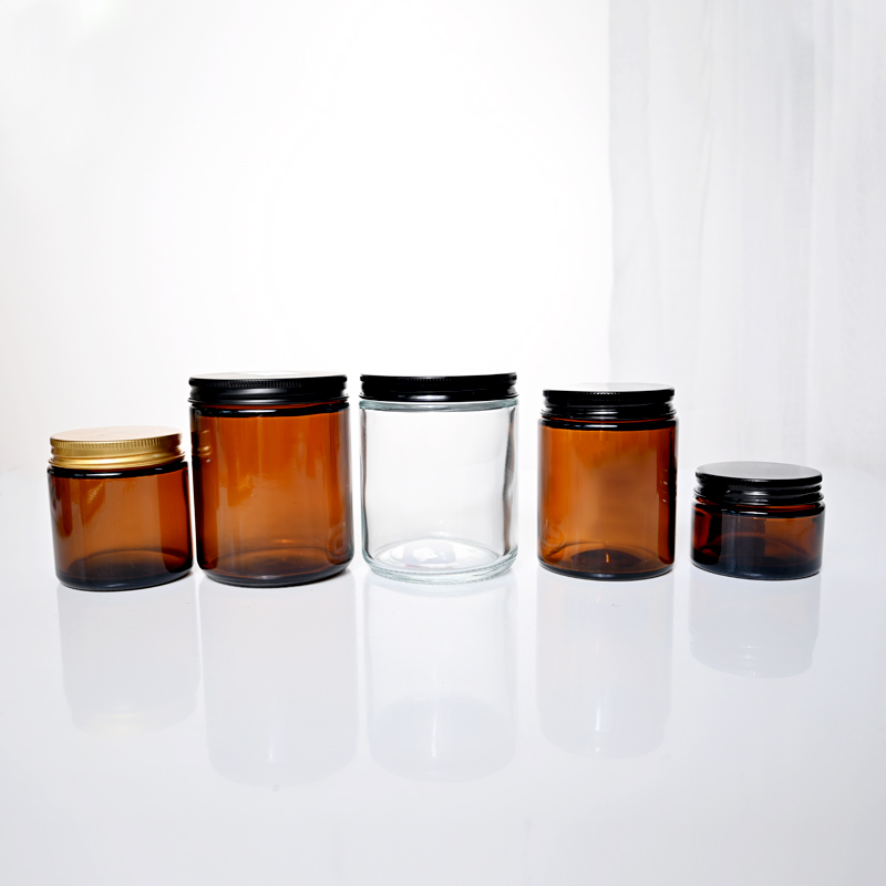 250ml Empty Amber Candle Jars 2 250ml Empty Amber Candle Jars - Image 2