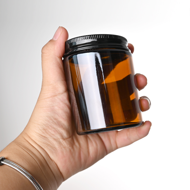 250ml Empty Amber Candle Jars 5 250ml Empty Amber Candle Jars - Image 5