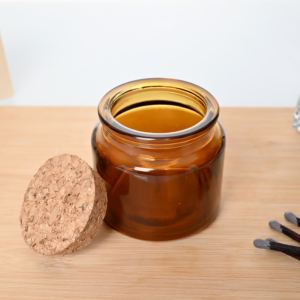 Custom Logo 3oz 5oz Empty Glass Jars For Candle Making 8 DSC 9166