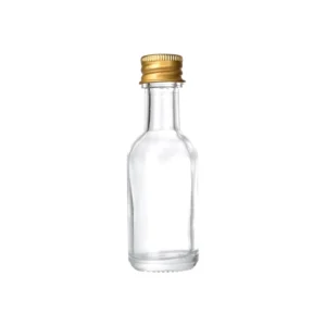 Multiple Types Small Empty Liquor Glass Bottle with Alu Cap 11 DSC 9277
