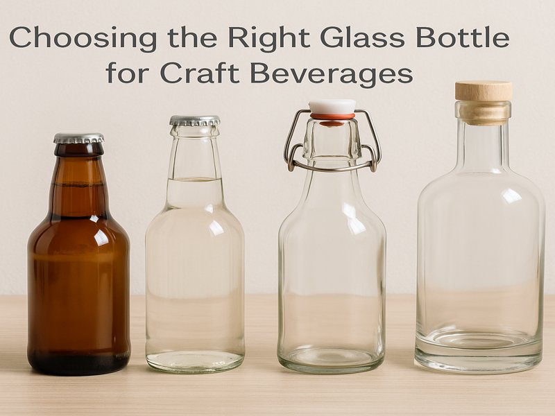 Glass Bottle for Craft Beverages