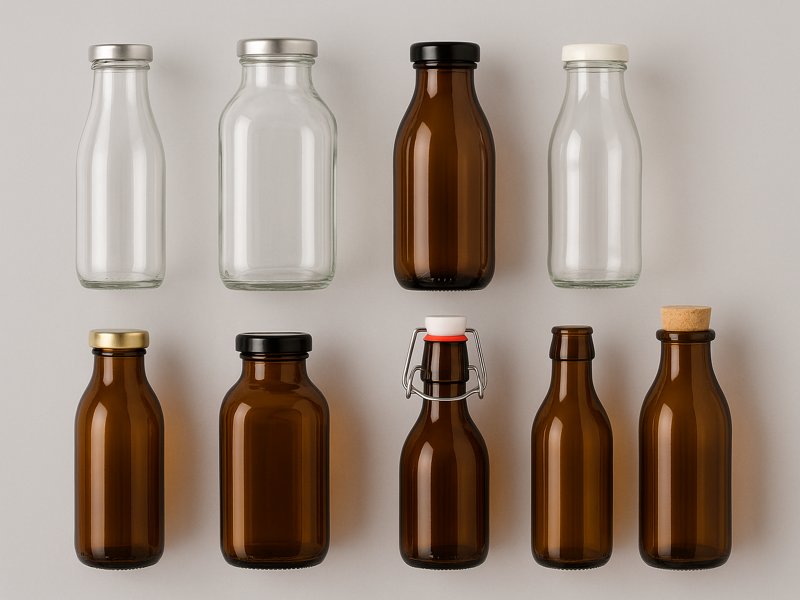 Glass Juice Bottles
