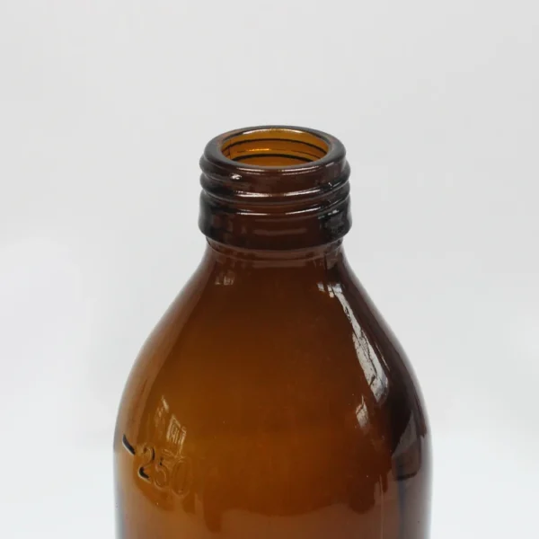 Amber Glass Medical Medicine Bottles - Image 4