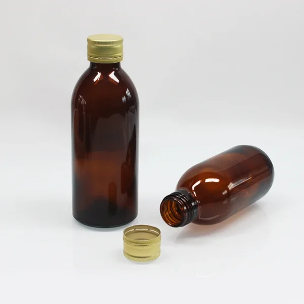 Amber Glass Medical Medicine Bottles - Image 6