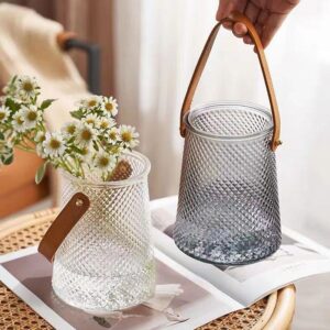 Clear Small Flower Vases Glass Bud Vases