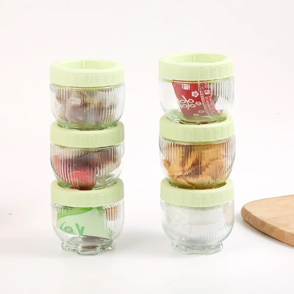 Hot selling 1000ml clear glass jar with lid - Image 6