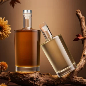 750ml Gin Whiskey Liquor Glass Bottle For Sale