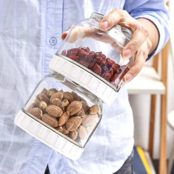Glass Pickle Jar With Lid For Kitchen - Image 6