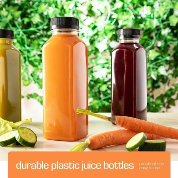 500ml Plastic Juice Bottles With Screw Cap Sealed - Image 5